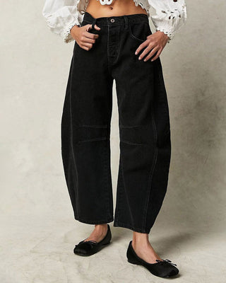 Emilisa | Women’s Wide-Leg Comfort Stretch Barrel Jeans