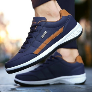 Xerxes | Men’s Soft Supportive Orthopedic Leather Comfort Sneakers