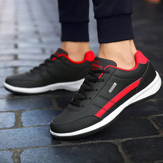 Xerxes | Men’s Soft Supportive Orthopedic Leather Comfort Sneakers