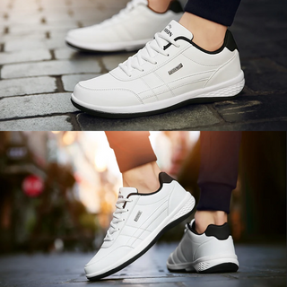 Xerxes | Men’s Soft Supportive Orthopedic Leather Comfort Sneakers