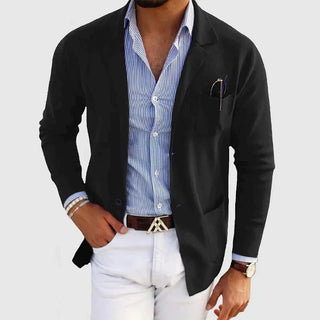 Dan | Slim Fit Men’s Blazer with Classic Lapel Collar
