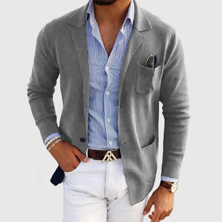 Dan | Slim Fit Men’s Blazer with Classic Lapel Collar