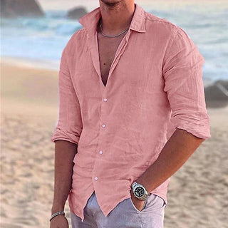 Zander | Men’s Long-Sleeve Button-Down Shirt with Classic Collar