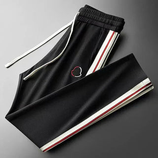 Homer | Men’s Two-Piece Quarter-Zip Tracksuit with Jogger Pants and Contrast Stripe Details