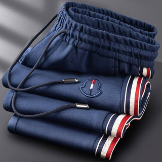Homer | Men’s Two-Piece Quarter-Zip Tracksuit with Jogger Pants and Contrast Stripe Details