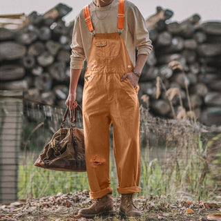Fion | Unisex Garden Overalls with Adjustable Straps and Multi-Pocket