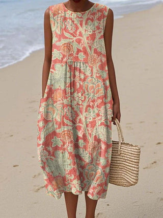 Betty | Women’s Vintage Floral Midi Dress